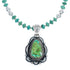 Sterling Silver Turquoise Native American Bead Necklace Set JX126979