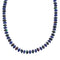 Native American Lapis and Bloodstone Sterling Silver Bead Necklace JX126961