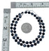 Native American Sterling Silver Agate Bead Necklace JX126889