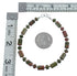 Native American Unakite Sterling Silver Bead Bracelet JX126885
