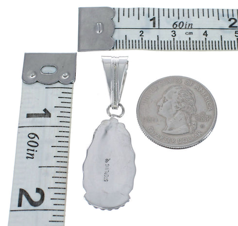 Native American Opal And Sterling Silver Pendant JX126399