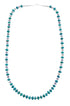Navajo Turquoise Purple Oyster Shell Bead Necklace JX126752
