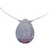 Liquid Silver Native American Agate Necklace JX126756