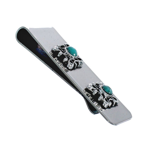 Navajo Turquoise Genuine Sterling Silver Money Clip JX127030