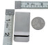 Navajo Turquoise Genuine Sterling Silver Money Clip JX127036