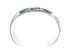 Genuine Sterling Silver Turquoise Navajo Bear Paw Cuff Bracelet AX126306
