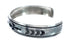 Tommy And Rose Singer Navajo Authentic Sterling Silver Thunderbird Cuff Bracelet AX126704