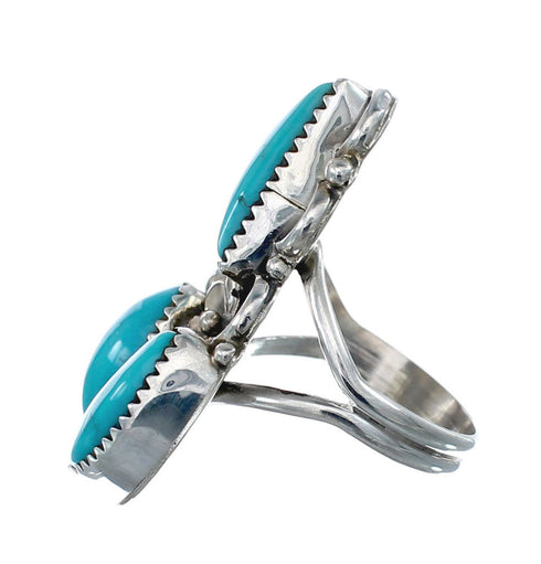 Navajo Turquoise Multistone Ring Size 9-1/2 AX126183