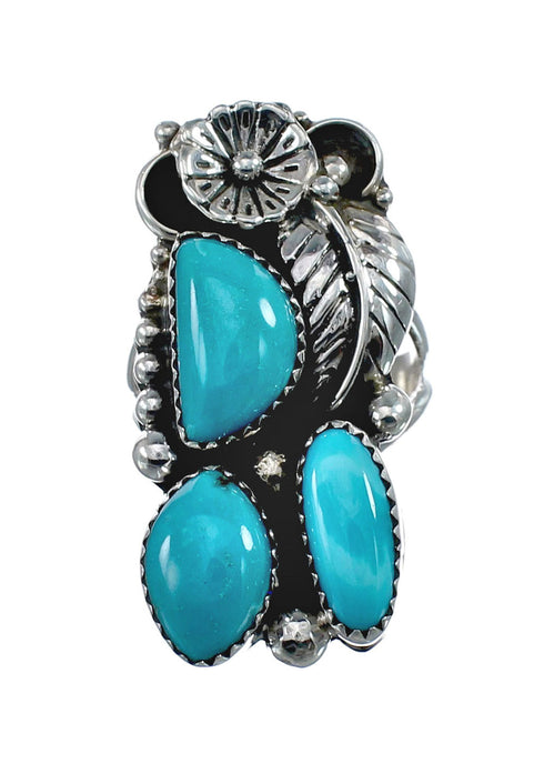 Navajo Turquoise Multistone Ring Size 9-1/4 AX126189
