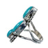 Navajo Turquoise Multistone Ring Size 9-1/2 AX126190