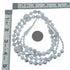 Native American Howlite Sterling Silver 2-Strand Bead Necklace JX126238