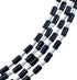 Hand Strung Liquid Silver 4-Strand Onyx Necklace JX126256