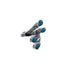 Sterling Silver Turquoise Navajo Adjustable Ring Size 6, 7, 8 AX127240