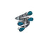 Sterling Silver Turquoise Navajo Adjustable Ring Size 8, 9, 10 AX127241