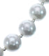 Mother of Pearl Sterling Silver Native American Bead Necklace JX127156