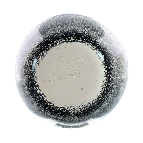 Native American Pottery Hand Crafted Navajo Pot By Agnes Woods JX127343