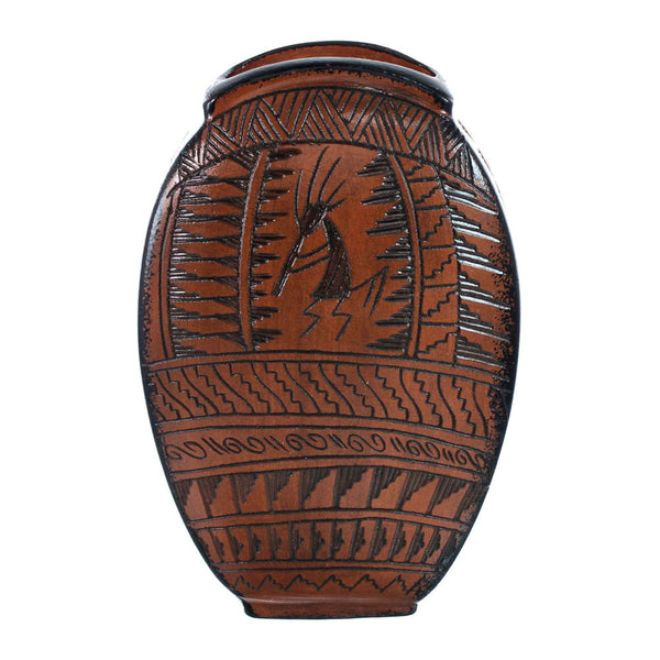 Native American Navajo Kokopelli Hand Crafted Pottery JX127383