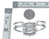 Zuni Multicolor Sun Authentic Sterling Silver Cuff Bracelet AX127475