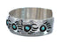Native American Sterling Silver Turquoise Bear Paw Cuff Bracelet AX127483
