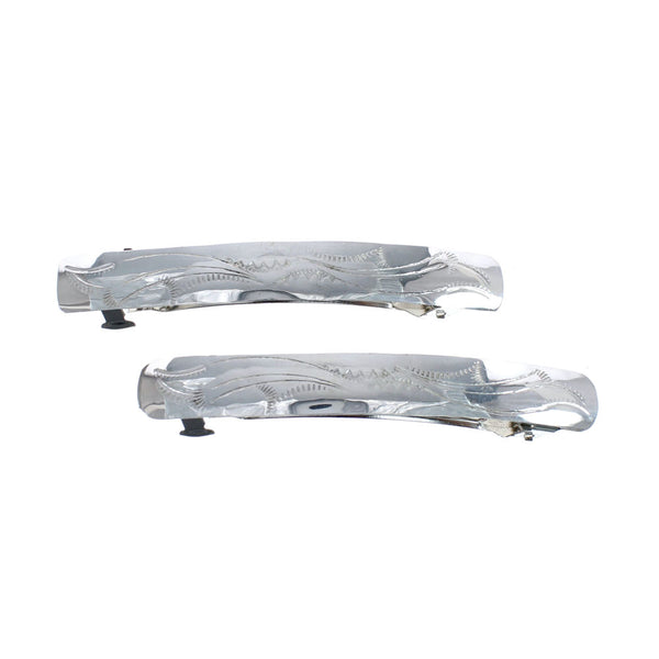 Navajo Sterling Silver Hair Barrettes AX127490
