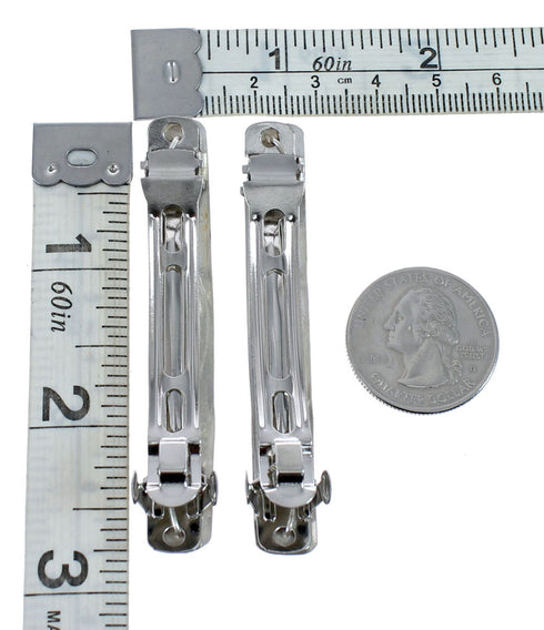 Navajo Sterling Silver Hair Barrettes AX127490