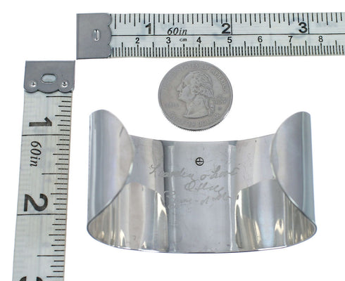 Multicolor Inlay Sterling Silver Zuni Cuff Bracelet AX127650