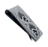 Native American Genuine Sterling Silver Bear Paw Money Clip JX127778