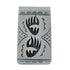 Native American Genuine Sterling Silver Bear Paw Money Clip JX127780