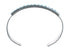 Zuni Turquoise Authentic Sterling Silver Jewelry Cuff Bracelet AX127695