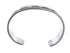 Native American Navajo Sterling Silver And 14 Karat Gold Cuff Bracelet AX127676