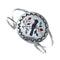 Multicolor Inlay Genuine Sterling Silver Navajo Bird Cuff Bracelet AX127692