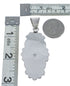 Native American Navajo Turquoise Genuine Sterling Silver Pendant AX127963
