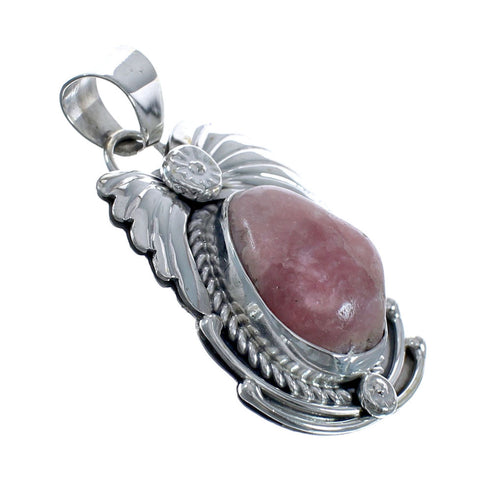 Native American Navajo Rhodochrosite Pendant AX127967