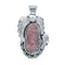Native American Navajo Rhodochrosite Pendant AX127969