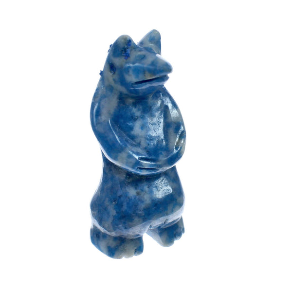 Navajo Hand Crafted Fetish Bear Figurine AX127984