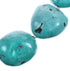Native American Sterling Silver Turquoise Bead Necklace AX128004