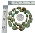 Native American Turquoise Bead And Silver Necklace AX128092