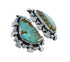 Native American Sterling Silver Turquoise Post Earrings AX128157