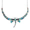 Native American Dragonfly Multicolor Link Necklace RS74392