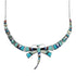 Native American Dragonfly Multicolor Link Necklace RS74392