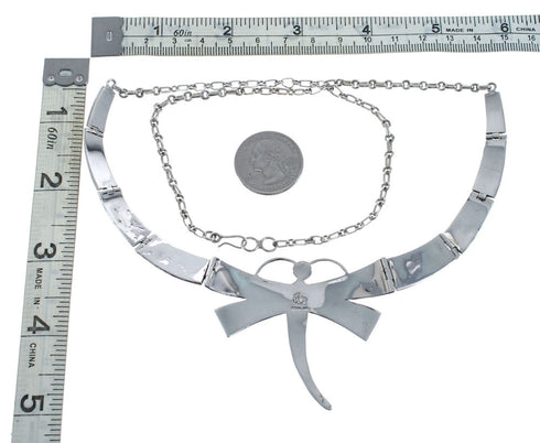 Native American Dragonfly Multicolor Link Necklace RS74392