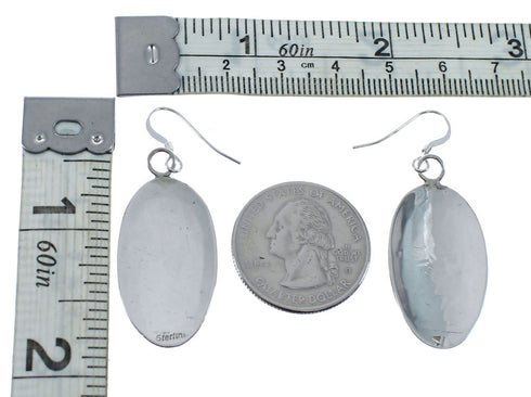 Sterling Silver Kokopelli Hook Dangle Earrings AX128172