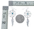 Turquoise Genuine Sterling Silver Navajo Dream Catcher Feather Hook Dangle Earrings JX128438