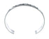 Native American Navajo Sterling Silver Water Wave Cuff Bracelet JX130667