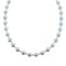 Mother of Pearl Sterling Silver Native American Bead Necklace AX128210