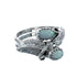 Navajo Opal Authentic Sterling Silver Leaf Ring Size 5-1/2 JX130537