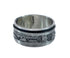 Native American Navajo Sterling Silver Story Teller Ring Size 8-3/4 AX128441