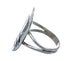 Sterling Silver Coral Turquoise Inlay Navajo Ring Size 7-1/4 AX128408