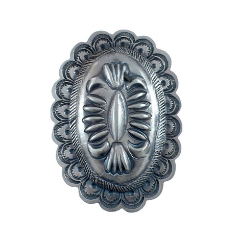 Native American Navajo Authentic Sterling Silver Ring Size 7-1/4 AX128280