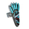 Native American Sterling Silver Multicolor Inlay Bear Paw Ring Size 9-1/2 AX128539